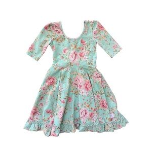 Bliss by Little Bird Clothing Company Vintage Floral Ballet Dress 6/7